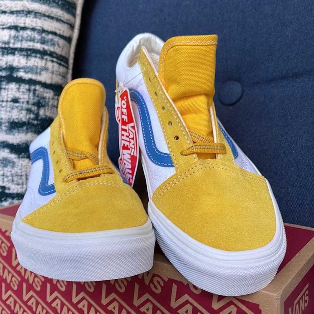 Vans Old Skool Sport Pop Yellow White WMNS - Picture 8 of 16
